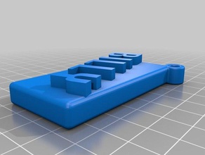 billy Anahtarlık adı 3d print model - Mito3D