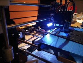 anet a8 - led strip de montagem Impressora 3d peças 3d print model - Mito3D