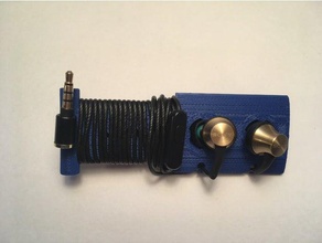 headphones cable organiser gadgets 3d print model - Mito3D