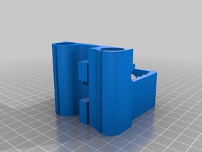 mk8 basit alanında centerde 3d yazıcı ekstruder 3d print model - Mito3D