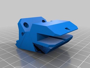 redesigned extruder mount prusa mmu 3d printer parts 3d print model - Mito3D