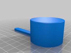 kool-aid scoop kitchen & dining 3d print model - Mito3D