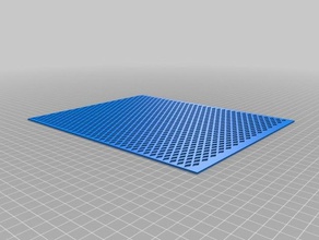 expanded metal mesh 3d print model - Mito3D