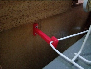 gancio da soffitto j-hook abbastanza forte dispensa rack cucina & sala pranzo 3d print model - Mito3D