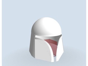 star wars mandalorian helmet legacy costume cosplay props 3d print model - Mito3D