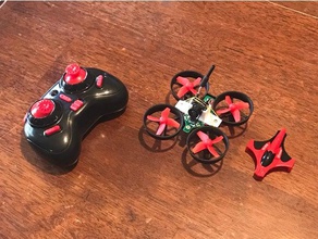 eachine e010 - wolfwhoop wt05 gerçek kamera monte küçük bir çığlık r c araçlar drone edin inductrix 3d print model - Mito3D