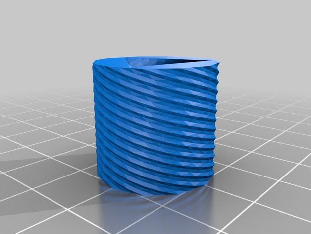 sinuoso vaso v3 A impressão 3d 3D print model - Mito3D