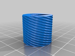 kurvenreichen vase v3 3d-drucken 3d print model - Mito3D