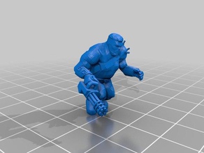 secuelas - super mutantes remezclada las esculturas fallout en miniatura rebanada 3d print model - Mito3D