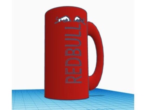 cup cover redbull gadgets 3d print model - Mito3D