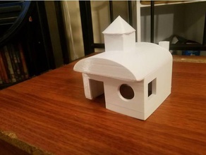 small house 3d printing flashforge finder 3d print model - Mito3D