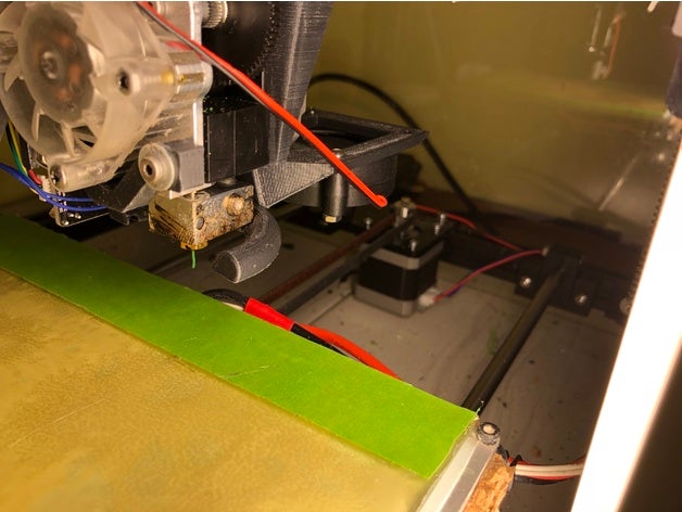 magnetic blower duct titan aero 3d printer parts 3D print model - Mito3D