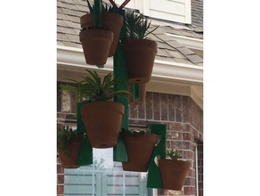 4-6 inch pot hanger outdoor & garden 3d print model - Mito3D