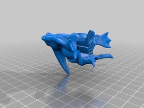 tarusk pez cabeça brinquedo & acessórios para jogos 3d print model - Mito3D