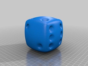 sphere dice round gaming 3d print model - Mito3D