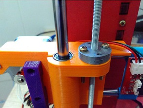 leadscrew treaded rod adapter 3d printer parts tr8 3d print model - Mito3D