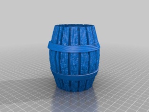 barrel fass models 3d print model - Mito3D