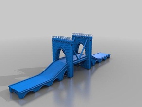 bridge ii buildings & structures bridges 3d print model - Mito3D