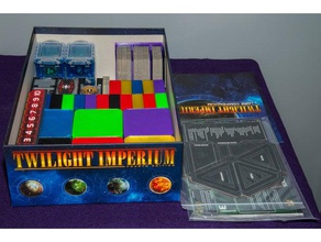 twilight imperium 4ª edición de la organización conjunto juguetes y accesorios juego boardgame juegos mesa caja tarjeta 4 3d print model - Mito3D