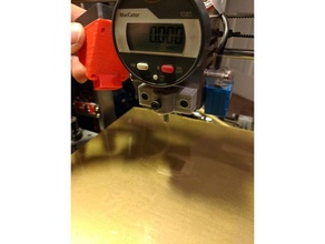 mount dial indicator zonestar p802qa 3d printing tests p802 3d print model - Mito3D