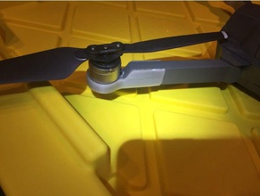 rear arm repair brace - dji mavic drone toy & game accessories 3d print model - Mito3D