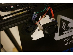 tronxy x5s cooler de la placa adaptadora Impresora 3d extrusoras 3d print model - Mito3D