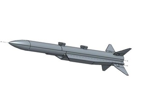 meteor bvraam missile 1 10 vehicles 3d print model - Mito3D