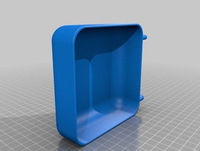 clip-on cage plat les animaux de compagnie 3d print model - Mito3D