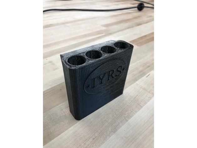 iyrs marker holder 3d printing whiteboard 3D print model - Mito3D