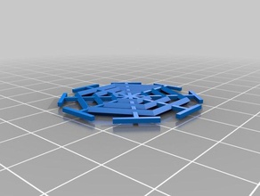 floco de neve eletrônica 3d print model - Mito3D