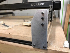 aluminum x-carve gantry lifts diy cnc xcarve 3d print model - Mito3D