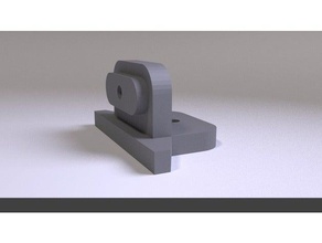 anet filament spool-rack-top-mount-bracket a8 a2 3d Drucker Zubehör 3d print model - Mito3D