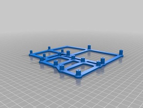 anet 2mosfet mainbord raspi3 Impresora 3d accesorios a6 mosfet actualización a8 de montaje raspberry pi 3 3d print model - Mito3D