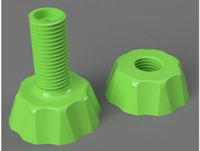 filament spool-73 mm 3d Drucker Zubehör 3d print model - Mito3D