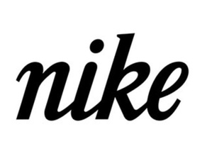 nike logo wordmark 1971-1978 signs & logos old 3d print model - Mito3D