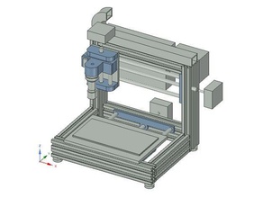 meine Fräsmaschine Werkzeugmaschinen arduino cnc grbl pcb platine Fräsen tmc2130 3d print model - Mito3D