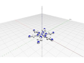 mi copo de nieve proyecto La impresión en 3d blockscadsnowflake leutennegger 3d print model - Mito3D