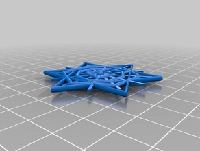 fabian fiocco di neve blockscadsnowflake leutenegger 3d print model - Mito3D