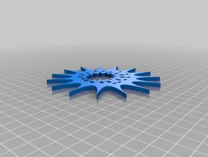 snowflake magi 3d printing 3d print model - Mito3D