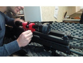 20mm scope mount 1-Zoll-Rohre sport & im freien schiene 20x20mm montieren picatinny zielfernrohrmontage 3d print model - Mito3D
