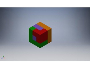 cube puzzle Spielzeug & Spiele 3d print model - Mito3D