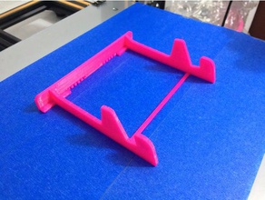 tablet add-on tush++ stabilizer 3d printer accessories cr-10 holder tinkercad tush 3d print model - Mito3D