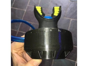 scuba regulator style hydration mouthpiece costume 3d print model - Mito3D