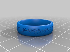 one ring costume lotr 3d print model - Mito3D