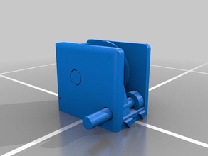 clothesline reel household 3d print model - Mito3D