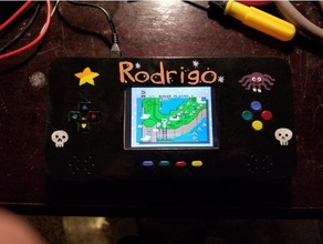 rodrigo retropi durumda video oyunları sıfır pigrrl retrogaming retropie 3d print model - Mito3D