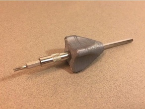 screwdriver handle hand tools hexagon hex key nut 3d print model - Mito3D