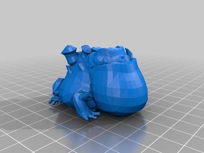 gromp modelleri kurbağa Lig efsaneler minyatür model canavar 3d print model - Mito3D