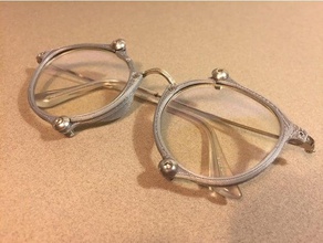 easy print glasses 3d eyeglasses eye sunglasses 3d print model - Mito3D