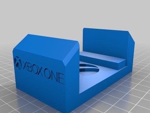 xbox one s console stand video games 3d print model - Mito3D
